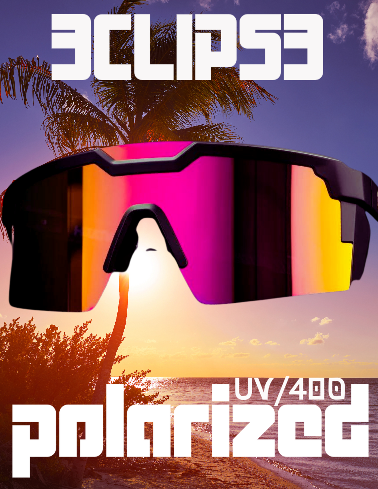 Nexus Brandz Eclipse Red Solstice Polarized UV/400 Ansi Z87+ Shades