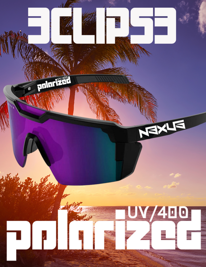 NEXUS BRANDZ ECLiPSE BLACK NEBULA POLARIZED UV/400 ANSI Z87+